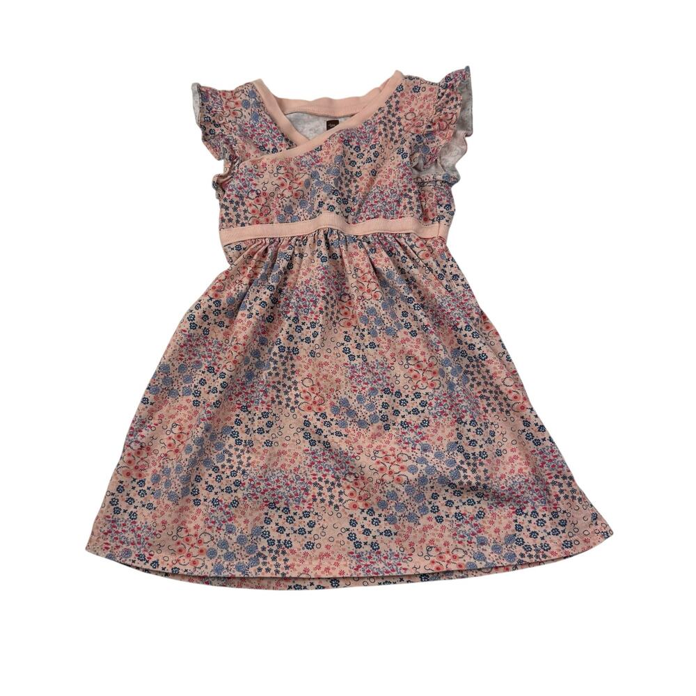 Tea Collection Pink Floral Dress